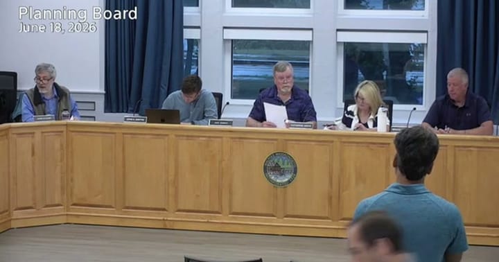 From the Planning Board